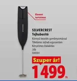 Lidl SILVERCREST Tejhabosító ajánlat