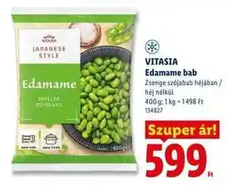 Lidl VITASIA Edamame bab ajánlat