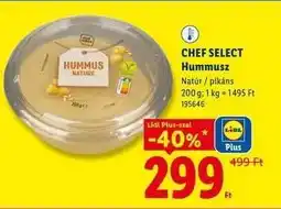 Lidl CHEF SELECT Hummusz ajánlat