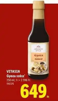 Lidl VITASIA ajánlat