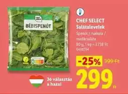 Lidl CHEF SELECT Salátalevelek ajánlat