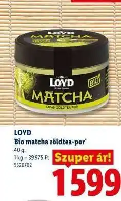 Lidl LOYD ajánlat