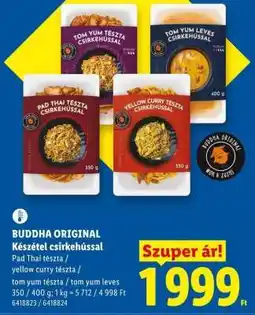 Lidl Buddha original készétel csirkehússal ajánlat