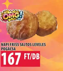 Coop NAPI FRISS SAJTOS LEVELES POGÁCSA ajánlat