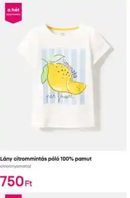 Pepco Lány citrommintás pl ajánlat
