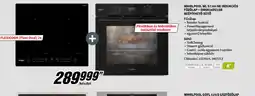 MediaMarkt WHIRLPOOL INDUKCIS FŐZŐLAP + SÜTŐ ajánlat