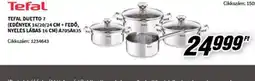 MediaMarkt TEFAL DUETTO 7 EDÉNYKÉSZLET ajánlat