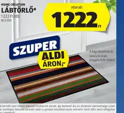 ALDI HOME CREATION LÁBTÖRLŐ ajánlat