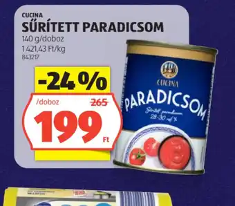 CUONA SŰRÍTETT PARADICSOM