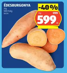 ALDI ÉDESBURGONYA ajánlat