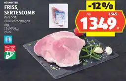 ALDI HÚSMESTER FRISS SERTÉSCOMB ajánlat