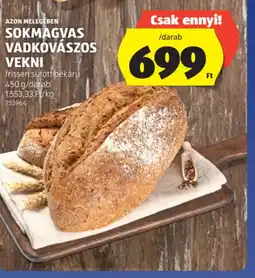 ALDI SOKMAGVAS VADKOVÁSZOS VEKNI ajánlat