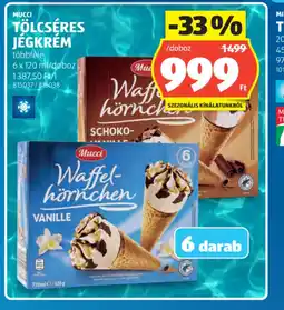 ALDI MUCCI TÖLCSÉRES JÉGKRÉM ajánlat