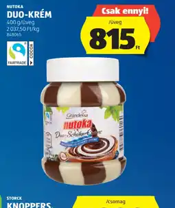 ALDI NUTOKA DUO-KRÉM ajánlat