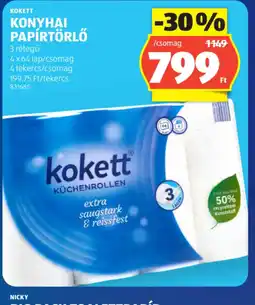 ALDI KOKETT KONYHAI PAP 740069RTÖRLŐ ajánlat