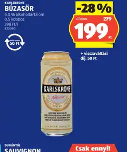 ALDI KARLSKRONE BÚZASÖR ajánlat