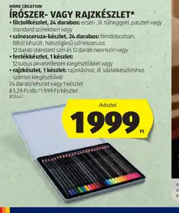ALDI HOME CREATION dekorációRSZER- VAGY RAJZKÉSZLET ajánlat