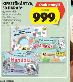 ALDI KIFESTŐKÁRTYA ajánlat