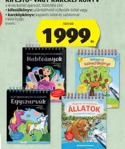 ALDI KIFESTŐ- VAGY KARCKÉPKÖNYV ajánlat