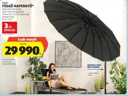 ALDI BELAVI FÜGGŐ NAPERNYŐ ajánlat