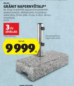 ALDI BELAVI GRÁNIT NAPERNŐTALP ajánlat