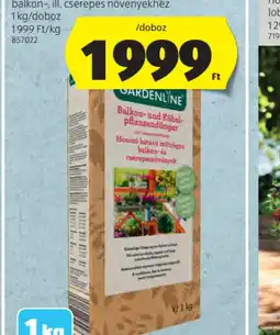 ALDI GARDENLINE HOSSZÚ HATÁSÚ MŰTRÁGYA ajánlat