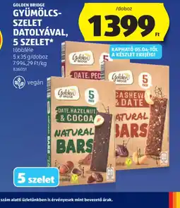 ALDI GOLDEN BRIDGE GYÜMÖLCS-SZELET ajánlat