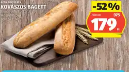 ALDI Kovászos bagett ajánlat