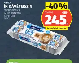 ALDI MILRAM ÍR KÁVÉTEJSZÍN ajánlat
