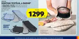 ALDI CROFTON KONYHAI TEXTÍLIA ajánlat