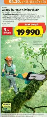 FERREX AKKUS ÁG- VAGY SÖVÉNYVÁGÓ