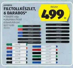 ALDI EXPERTIZ FILCTOLLKÉSZLET, 6 DARABOS ajánlat