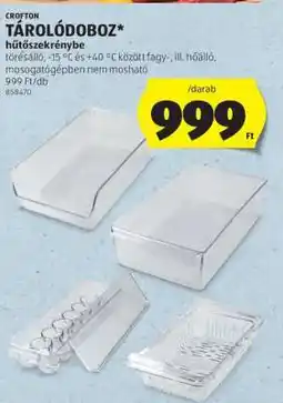 ALDI CROFTON TÁROLÓDOBOZ ajánlat