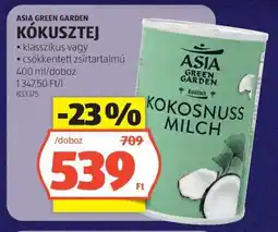ALDI Asia Green Garden Kókusztej ajánlat