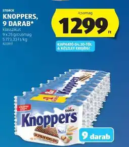 ALDI Knoppers, 9 darab ajánlat