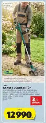 ALDI FERREX AKKUS FUGATISZTÍTÓ ajánlat