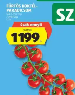 ALDI Fürtös koktélparadicsom ajánlat