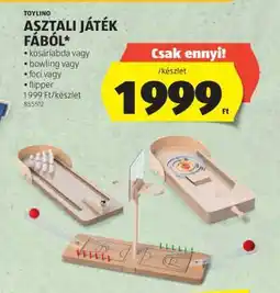 ALDI TOYLINO Asztali Játék Fából ajánlat