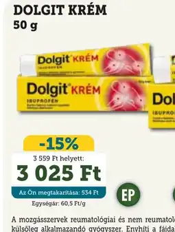 Mosoly patikák DOLGIT KRÉM ajánlat