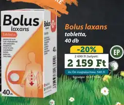 Mosoly patikák Bolus laxans tabletta ajánlat