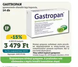Mosoly patikák GASTROPAN gyomornedv-ellenáll lágy kapszula ajánlat