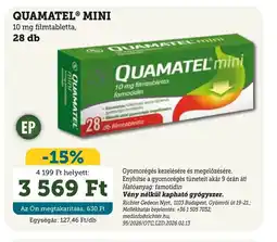 Mosoly patikák QUAMATEL MINI filmtabletta ajánlat
