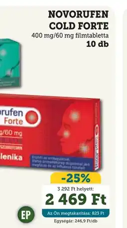 Mosoly patikák NOVORUFEN COLD FORTE ajánlat