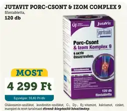 Mosoly patikák JUTAVIT PORC-CSONT & IZOM COMPLEX 9 ajánlat