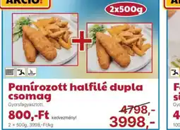 Family Frost Panírozott halfilé dupla csomag ajánlat