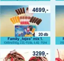 Family Frost Family tejes mix ajánlat