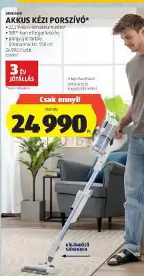 ALDI Ambiano Akkus Kézi Porszívó ajánlat