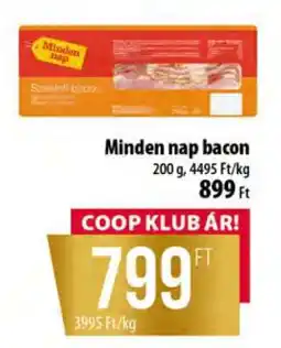 Coop Minden Nap bacon ajánlat
