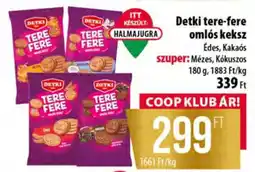 Coop DETKI Tere Fere omlós keksz ajánlat