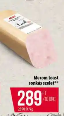 Coop Mecom toast sonkás szelet ajánlat